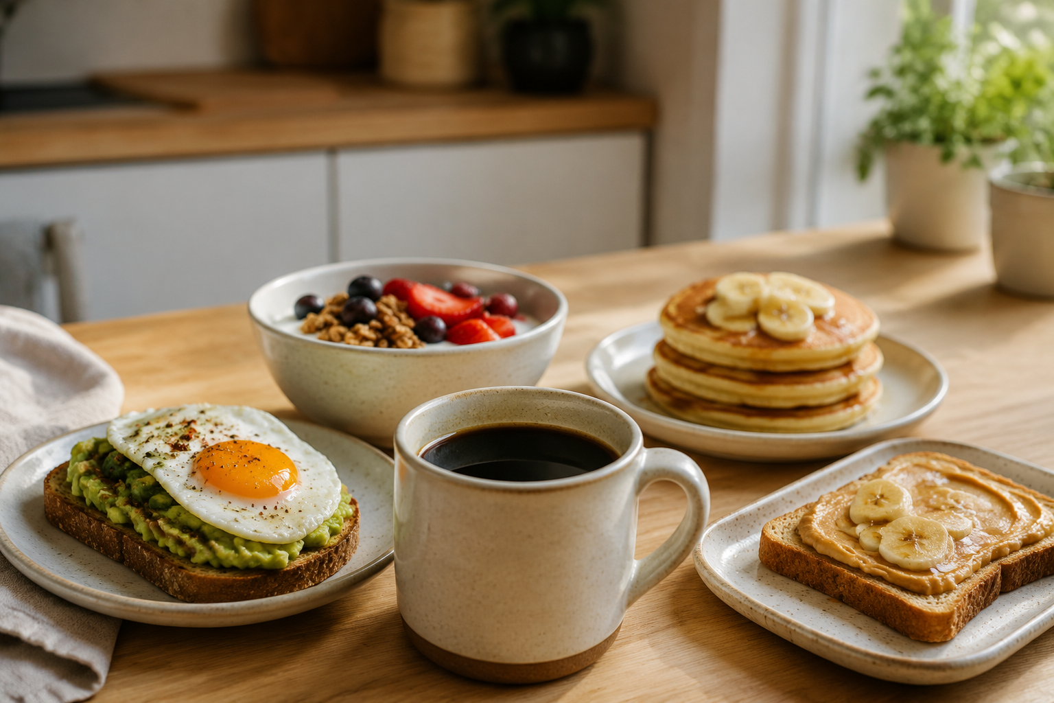 Inspirasi Menu Sarapan Cepat Saji Pendamping Kopi Hitam Kesukaan Anda